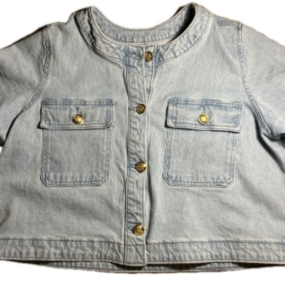 Free Assembly Tops - Denim Shirt